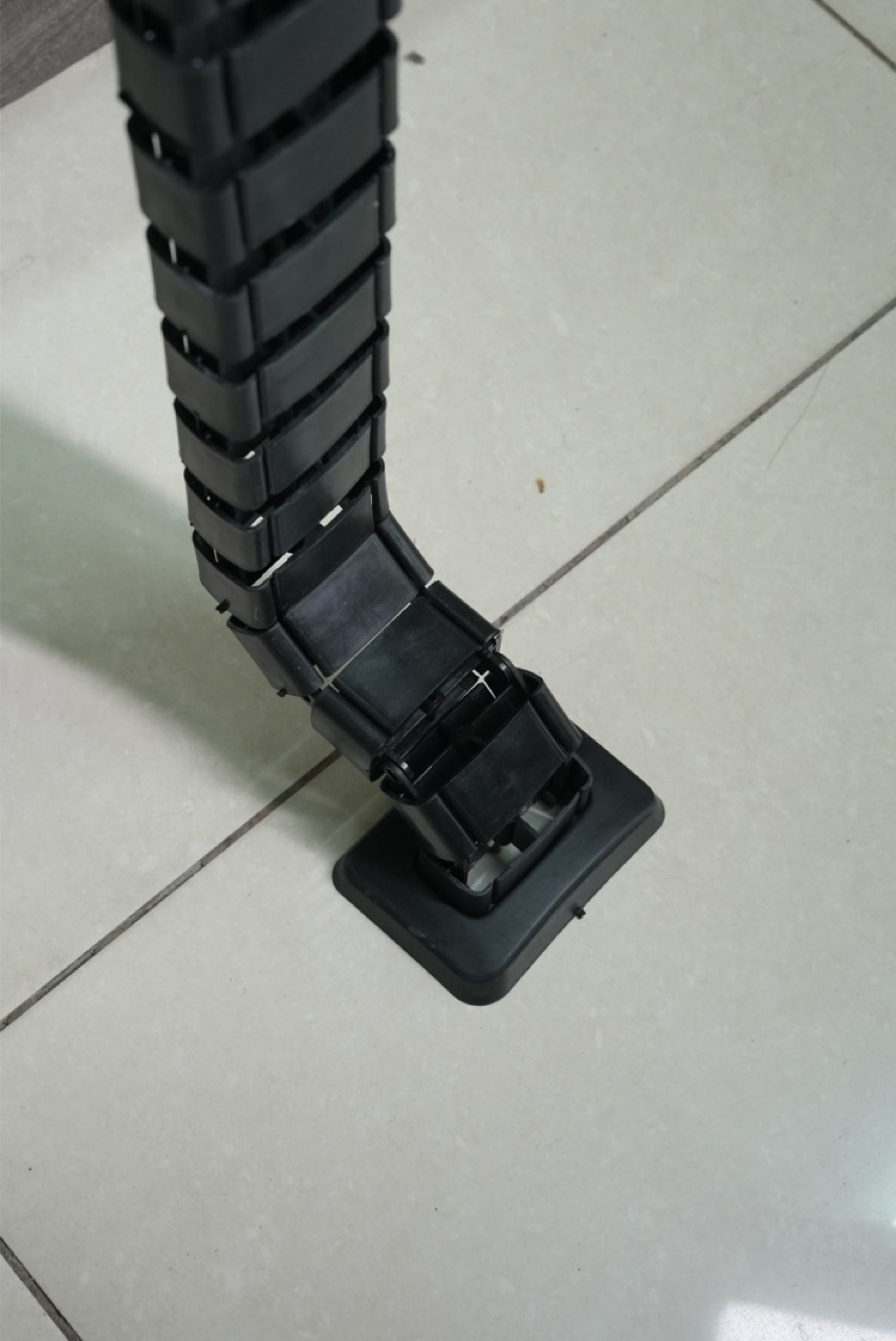 Spinal cable organizer full length view